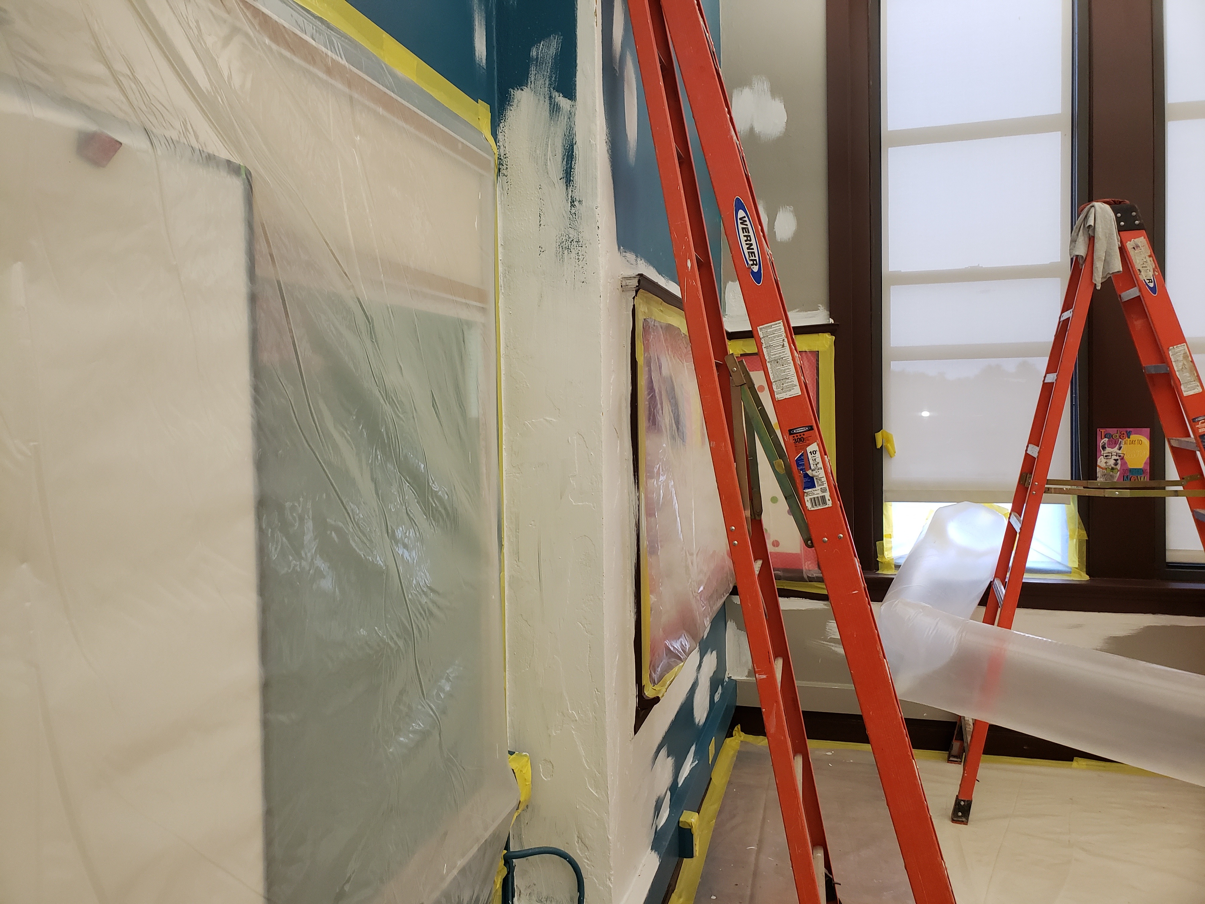 Criticals covering materials inside work area