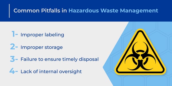 Common Pitfalls in Hazardous Waste Management